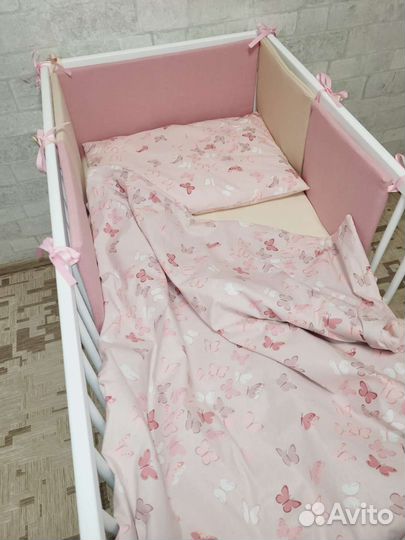 Бортики в детскую кроватку