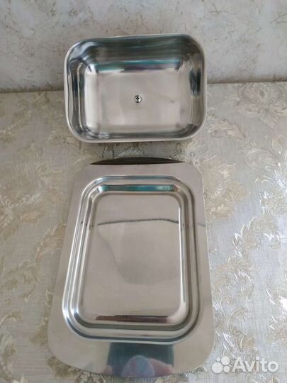 Маслёнка из нержавейки