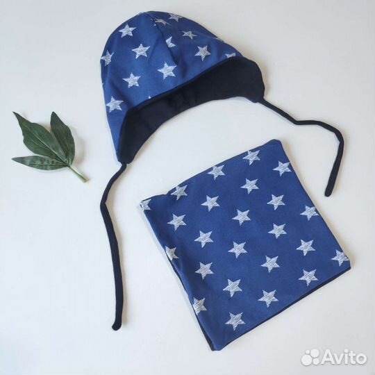 Шапочка и снуд на весну-осень