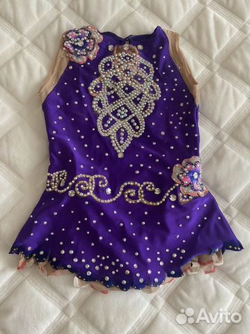 Купальник гимнастический для выступлений 110-116