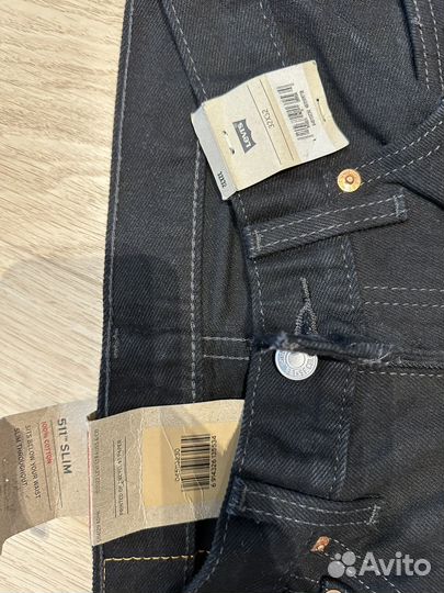 Джинсы levis 511 slim (32*32)