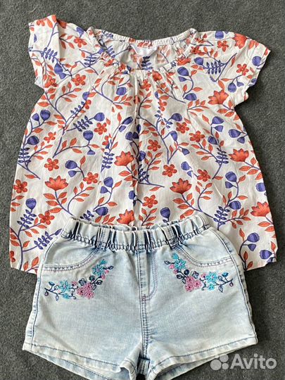 Пакет вещей для девочки от 98 до 122