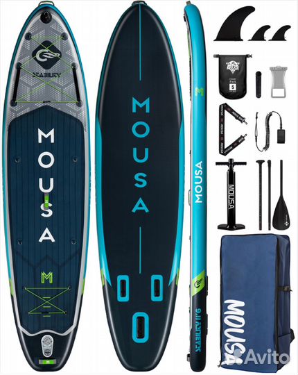 Надувная SUP-доска mousa 2023 NEW11,6' 350x86x15см