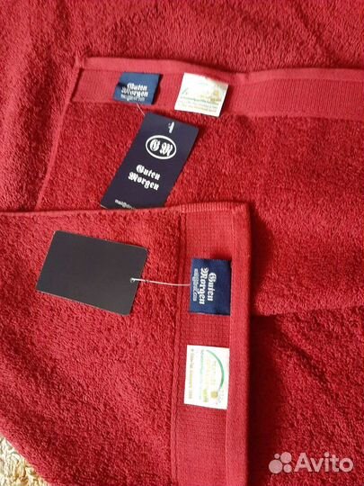 Махровые полотенца новые