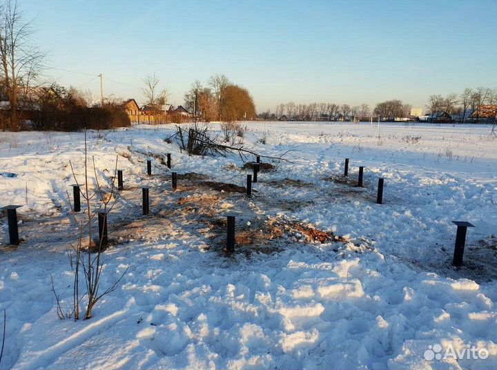 Винтовые сваи для фундамента