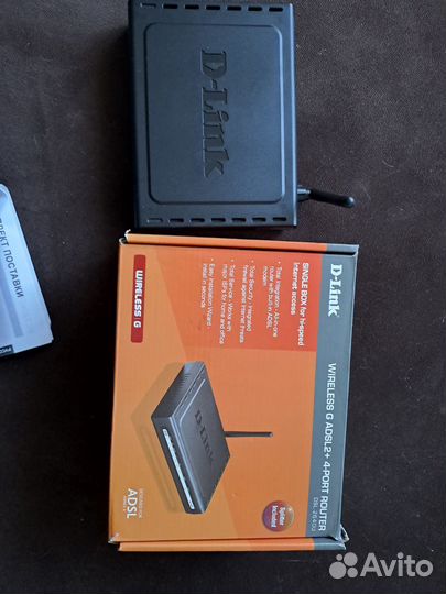 Маршрутизатор d link в комплекте