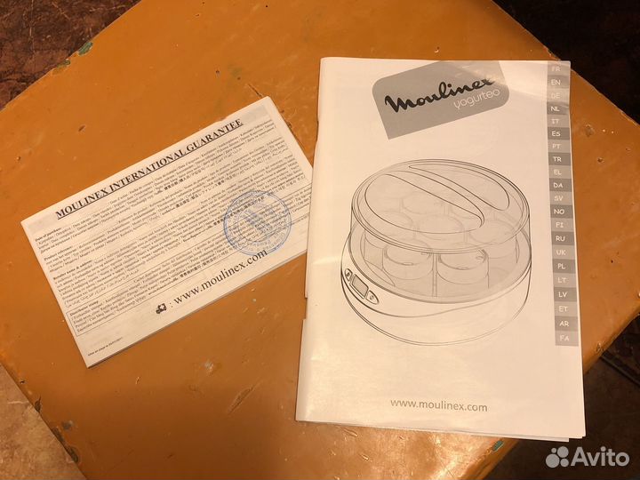 Йогуртница moulinex