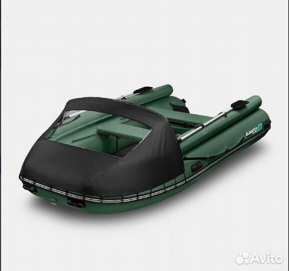Надувная лодка gladiator E450X Зеленый