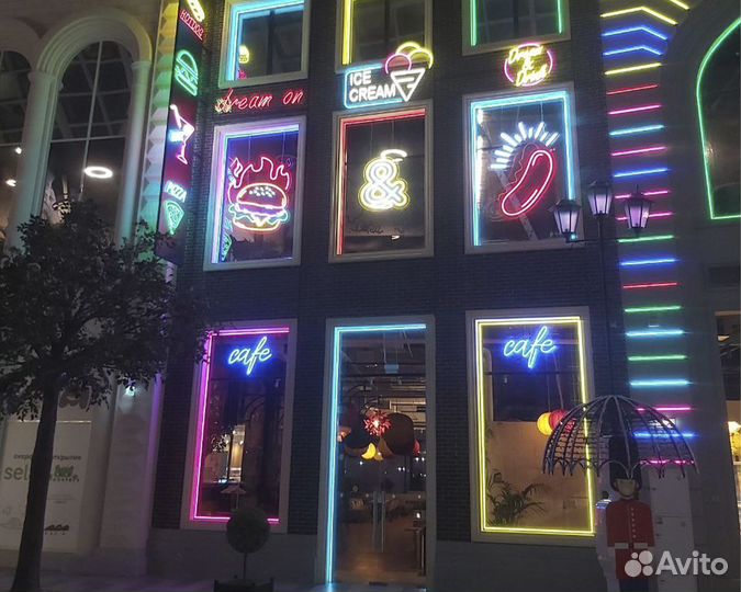 Изготовление световые вывески реклама буквы