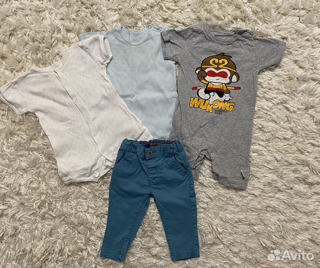 Пакет вещей на малыша