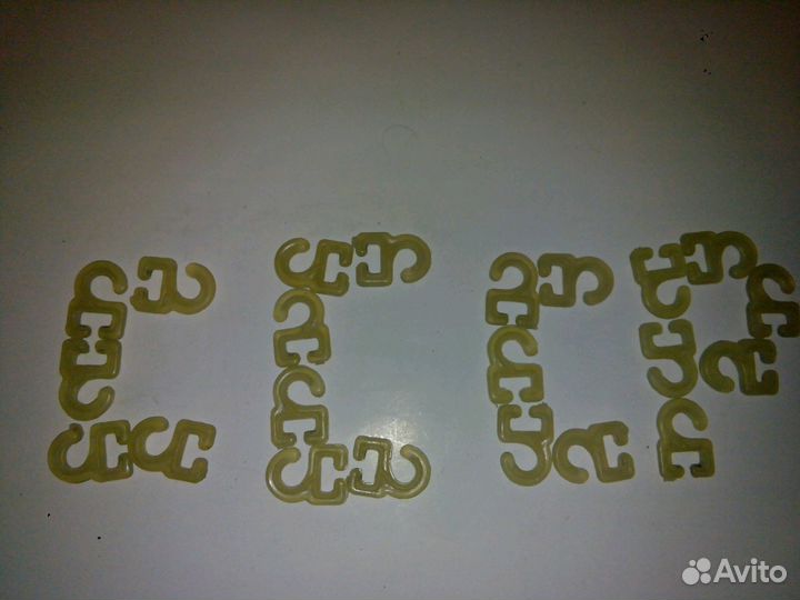 Крючки для гардины алюминиевой СССР