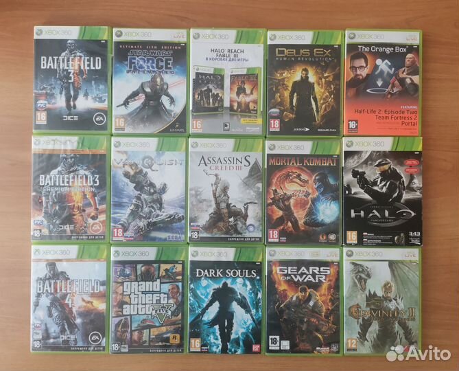 Лицензионные игры для xbox