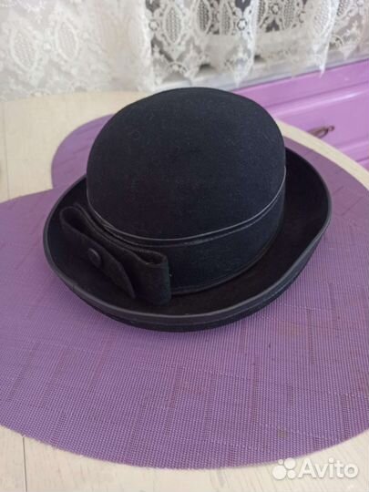 Шляпа фетровая женская