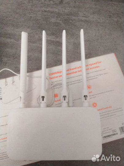 Wi-Fi роутер Xiaomi Mi Wi-Fi Router 4A RU, белый