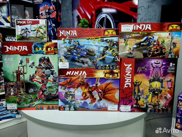 Лего Ниндзяго аналог в ТЦ Ледяной