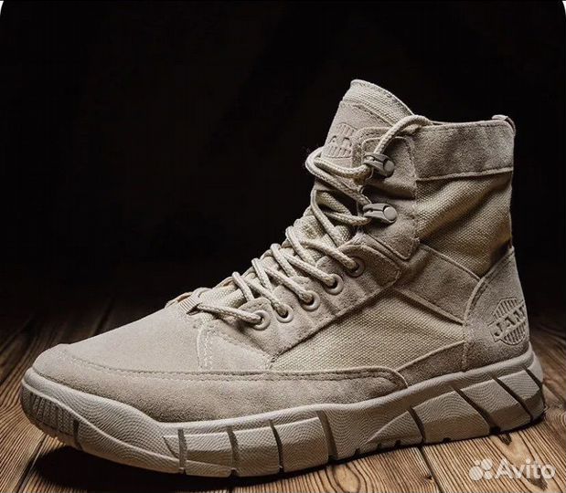 Холщовые берцы