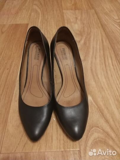 Туфли Belvest лодочки черные 39