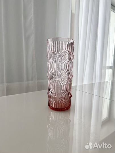 Ваза цветное стекло СССР