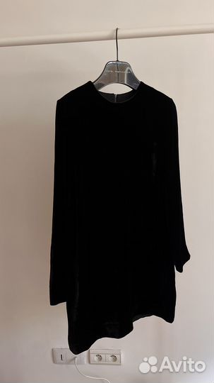 Бархатное платье COS