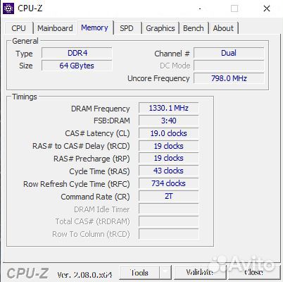 Оперативная память ddr4 64gb (4x16) 2666 Samsung