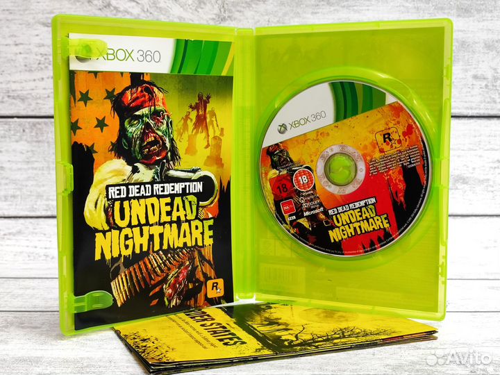 Red Dead Redemption Undead Nightmare (Xbox 360) Б