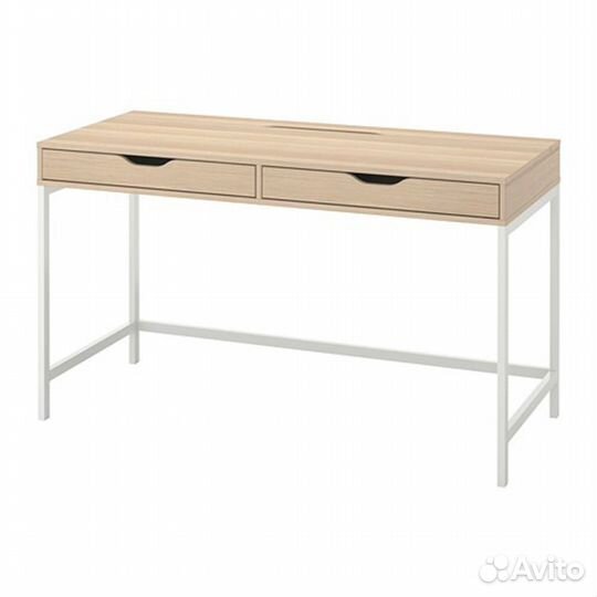 Alex Письменный стол 604.735.29 Белая морилка/Дуб