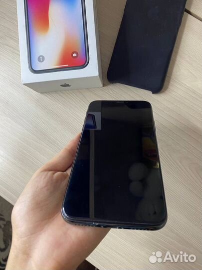iPhone x с коробкой