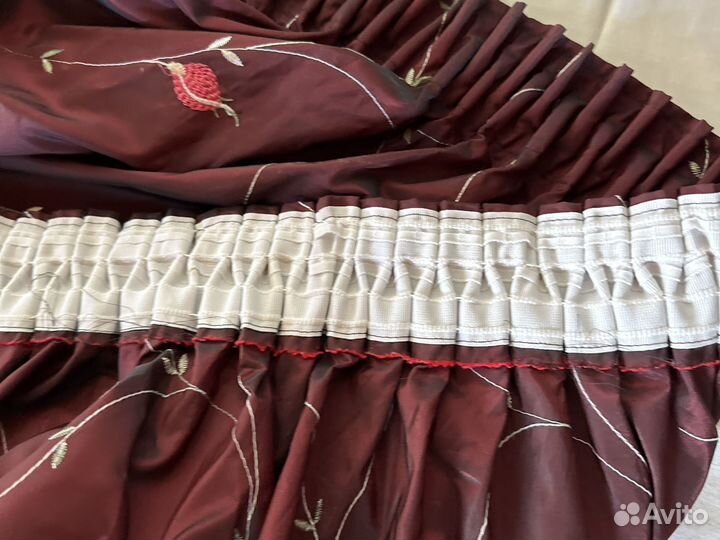 Шторы партьеры + тюль