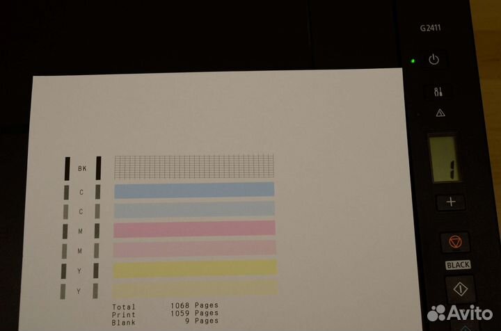 Мфу Canon G2411 с встроенным снпч рабочий