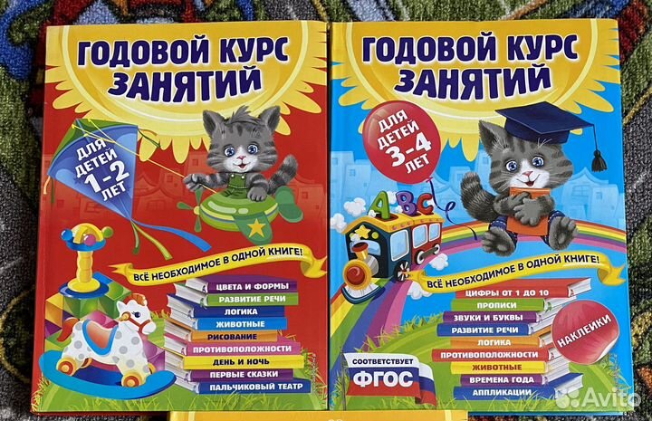 Новые книги Годовой курс занятий