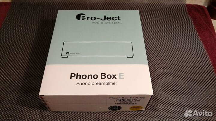 Фонокорректор Pro-Ject Phono Box E White