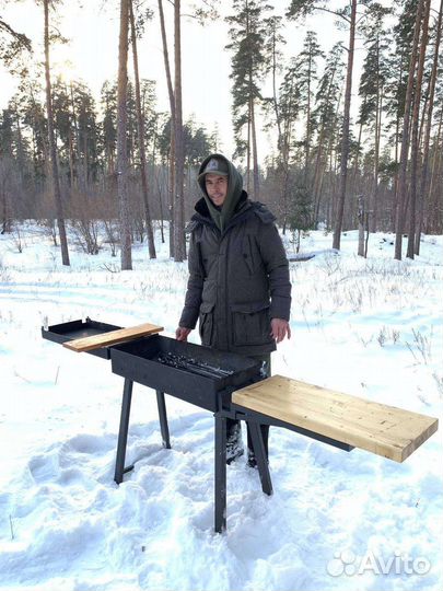 Мангал трансформер (разборный)