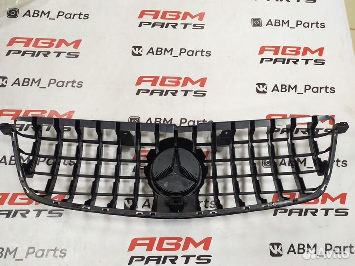 Решётка радиатора Mercedes GL X166 GT Чёрная