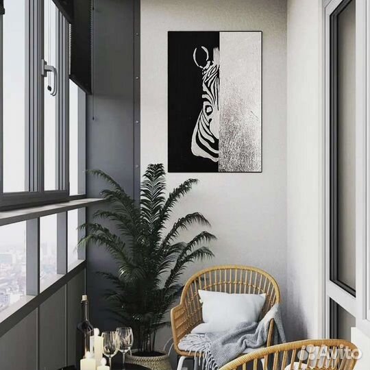 Интерьерная картина абстракция