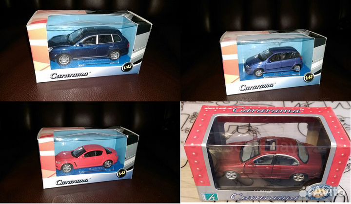 Модели коллекционные 1:43 Cararama