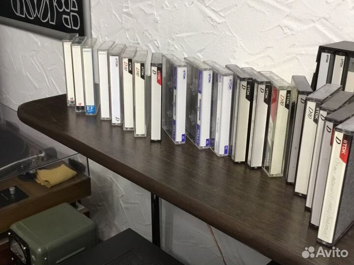 Аудиокассеты tdk, sony, konica, maxell, skc