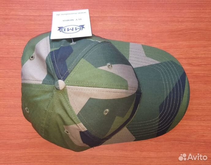 Бейсболка камуфляжная Swedish Camo M90, ммв