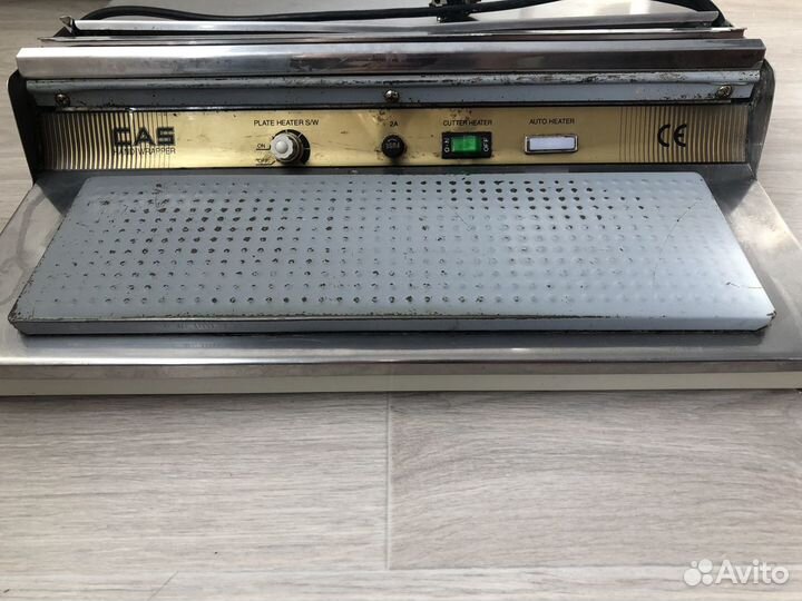 Горячий стол. Аппарат термоупаковочный cas