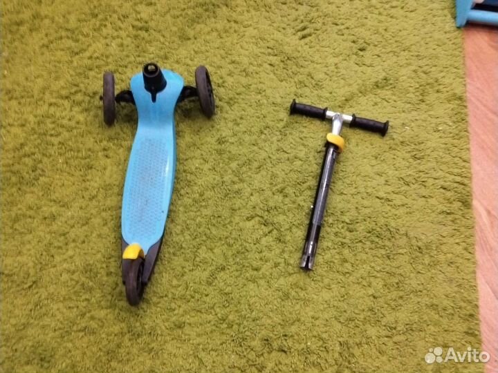 Самокат детский трехколесный бу