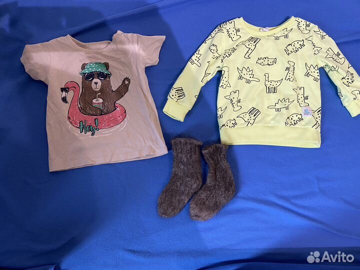 Вещи пакетом на мальчика 86, 92