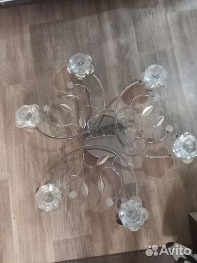 Люстра потолочная светодиодная бу