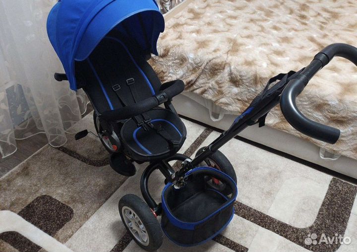 Велосипед с родительской ручкой