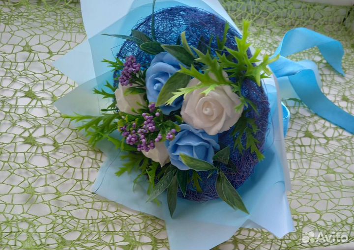 Мыльные букеты