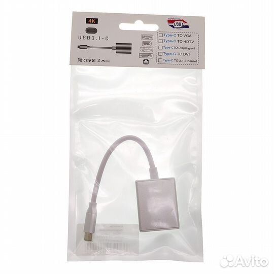 Переходник Орбита OT-AVW54 штекер type-C - гнездо