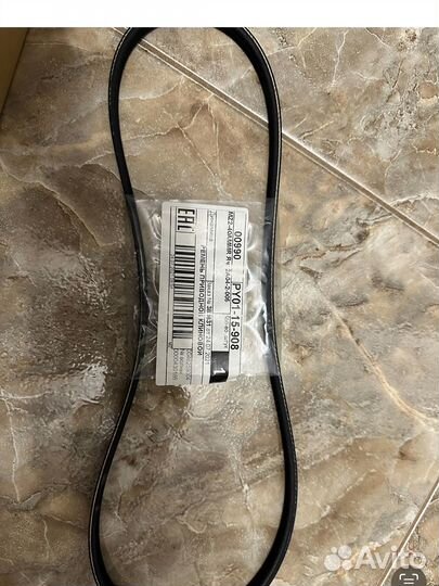 Ролик и ремень натяжителя генератора Mazda CX5