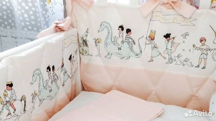 Бортики и гнездышко в детскую кроватку