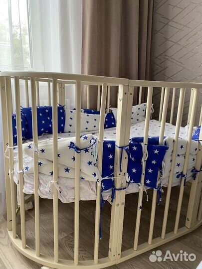 Детская кроватка трансформер