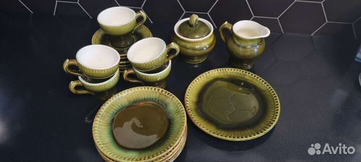 Набор кофейный керамика СССР