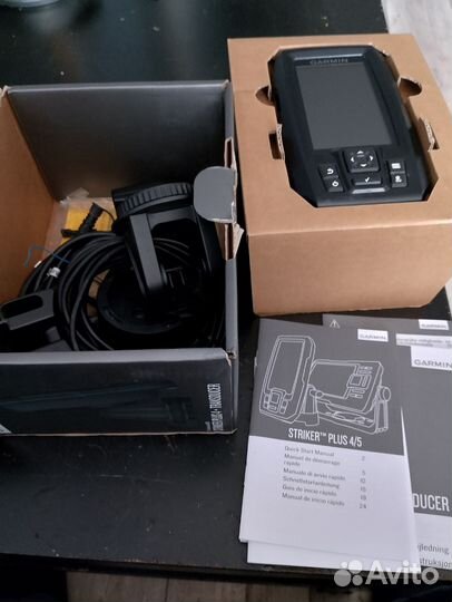 Garmin straiker4 +transducer