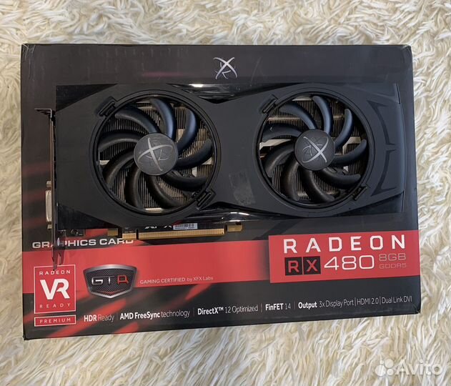Видеокарта RX480 8GB